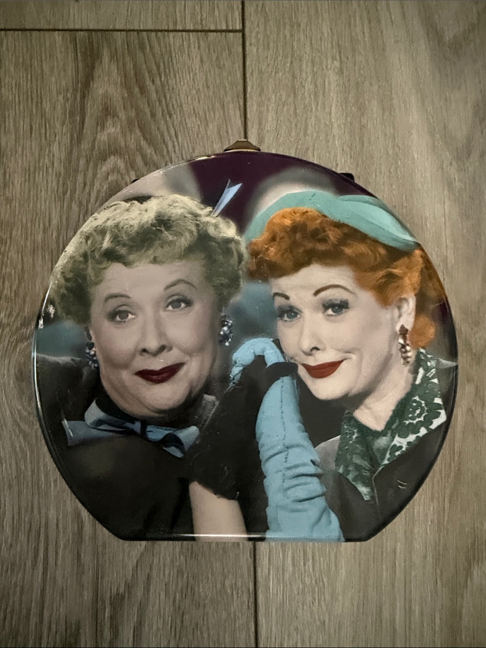 I Love Lucy Collectible Tin Lunchbox Vintage Round